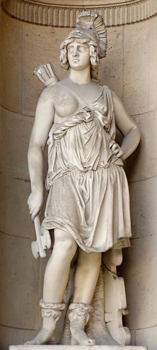<span class="mw-page-title-main">Penthesilea</span> Amazonian queen in Greek mythology