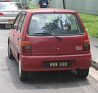 Perodua Kancil - Wikipedia