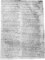 Karolingische minuskel, Pervigilium Veneris, laat 9e eeuw, Codex Parisinus 8071, BnF