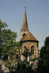 St. Vincent church in Montreux