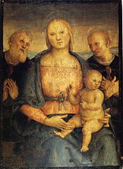 La Vierge à l'Enfant entre les saints Herculan et Constant