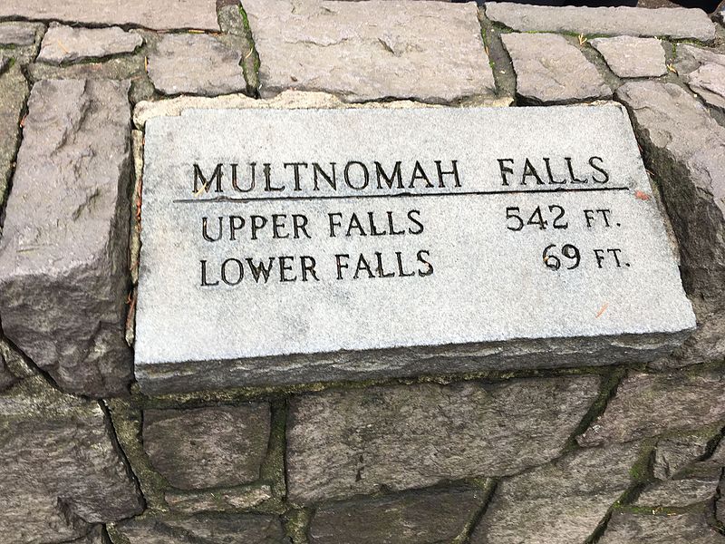 File:Plaque - Multnomah Falls - Oregon.jpg