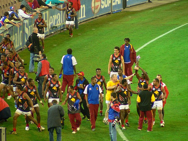 PNG celebrate their first International Cup premiership in 2008