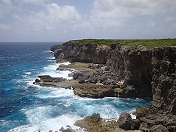 Kuststräcka i Anse-Bertrand