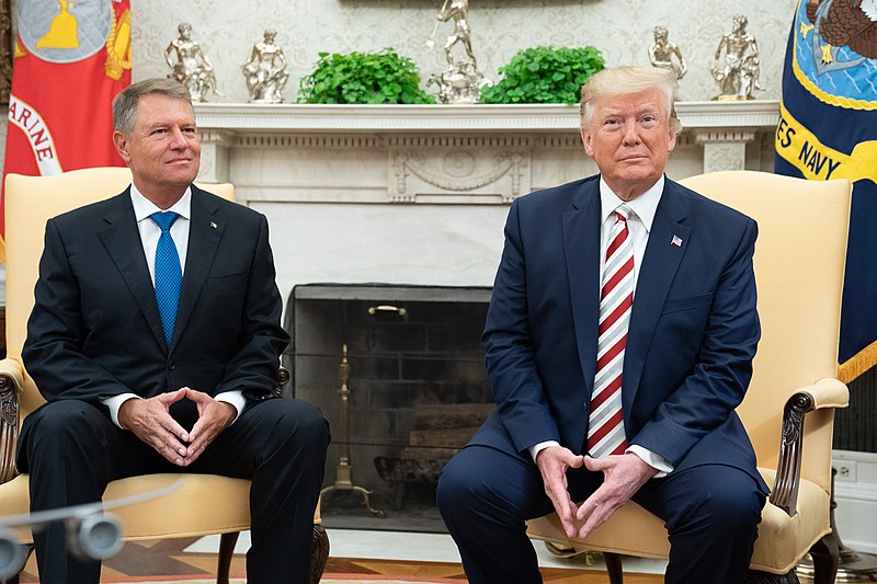 File:President Trump Meets with the President of Romania (48587349852).jpg