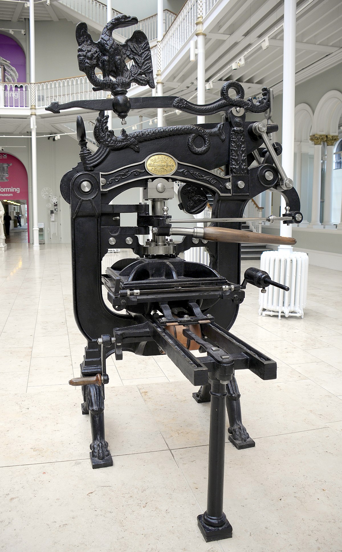 BBC - A History of the World - Object : Cast-iron printing press