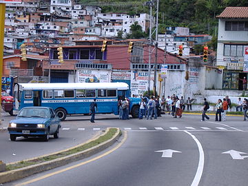Cruce "semaforizado" en Mérida.
