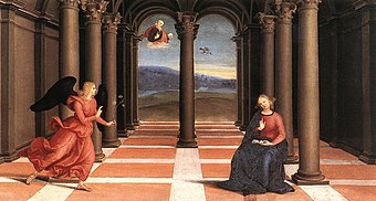 Raphael - The Annunciation (Oddi altar).jpg