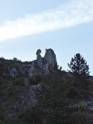 Relief montagne de Saint-Sauveur.