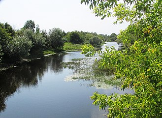 Річка Сирень поблизу села