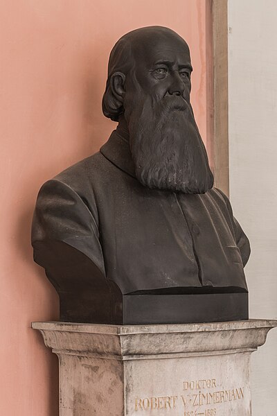 File:Robert von Zimmermann (Nr. 22) - Bronze bust in the Arkadenhof, University of Vienna - 0323.jpg