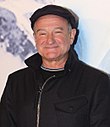 Photo of Robin Williams at the Sydney premiere of "Happy Feet Two" in 2011.