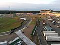 Rockenheim 2014 Buildup Stages taken from roof of Baden Württemberg Center