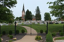 St. Joseph Catholic Church, after which the town is named. Saint Joseph Catholic Church.jpg