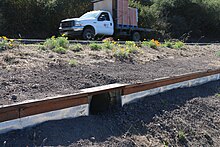 Amphibian and reptile tunnel in California near the Ellicott Slough National Wildlife Refuge Salamander crossing (15176297669).jpg