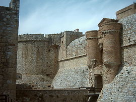 Entrance of the——Fort de Salses