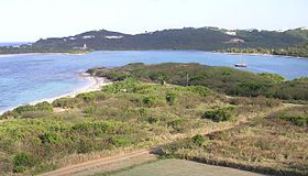 Vista da Baía de Salt River