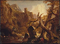 Salvator Rosa Eskiz Eşkıya Thomas Cole.jpg tarafından