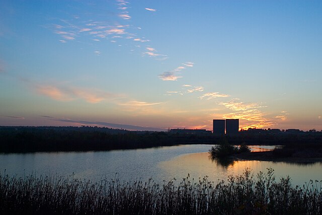 Image: San Joaquin Wildlife Sanctuary sunset