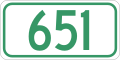 File:Saskatchewan Route 651.svg