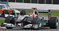Mercedes GP Petronas F1 Team - Michael Schumacher at the 2010 Canadian Grand Prix