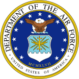 Amerika Birleşik Devletleri Hava Kuvvetleri Bakanlığı'nın mührü.svg