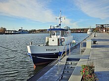 Die MS Seeadler unternimmt Fahrten zur Greifswalder Oie