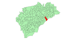 Prádena - Carte