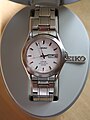 Seiko watch bought in 2004 in Austria, Serial No. Ref. SJW041P1