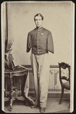 Thumbnail for File:Sergeant Alfred A. Stratton of Co. G, 147th New York Infantry Regiment, with amputated arms) - Fredricks &amp; Co., 179 Fifth Avenue, Madison Square, New York LCCN2017659673.tif