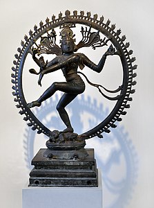 Bronze Shiva Nataraja sculpture, Chola style, from Tanjore (southern India), 13th century