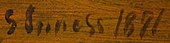 signature de George Inness