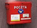 Polská poštovní schránka