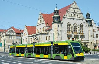 <span class="mw-page-title-main">Solaris Tramino</span> Family of trams initially produced by Solaris Bus & Coach