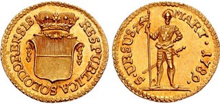 <span class="mw-page-title-main">Solothurn thaler</span> Currency of the Swiss canton of Solothurn