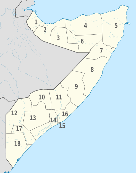 File:Somalia, administrative divisions - Nmbrs - monochrome.svg