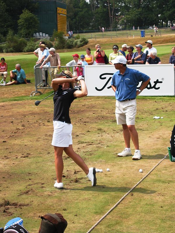 Sörenstam at the Women's British Open 2004