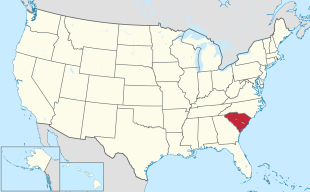 South Carolina in United States South Carolina in United States.svg