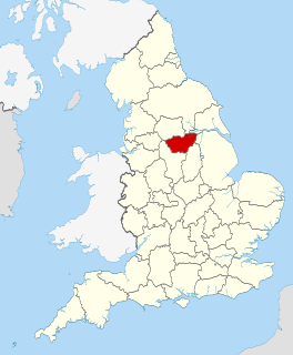 South Yorkshire County of England