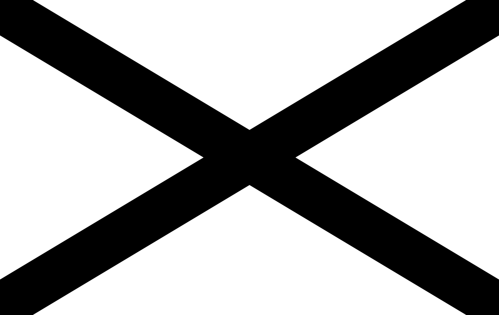 Андреевский крест черно белый