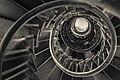 * Nomination: Looking down the spiral staircase in Monument, London.  CommentISO 3,200 hence quite grainy but not necessarily bad in b&w. Image is more about pattern and light than detail. --Colin 21:32, 28 June 2014 (UTC) * * Review needed