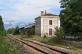 Voormalig station van Saint-Lattier