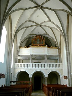 St.Peter am Wimberg Kirche - Orgelempore.jpg