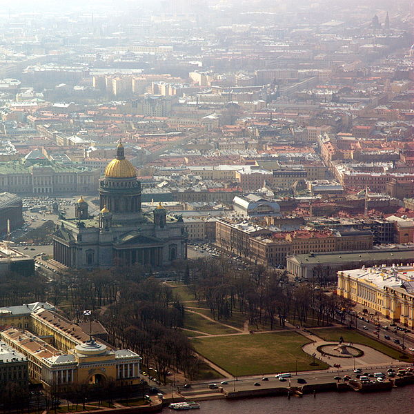 File:St. Isaac's Cathedral and Senate Square.jpg