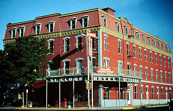 Located in Cañon City's National Historic District, the St. Cloud Hotel has stood at the corner of 7th and Main since 1888. It is currently unoccupied