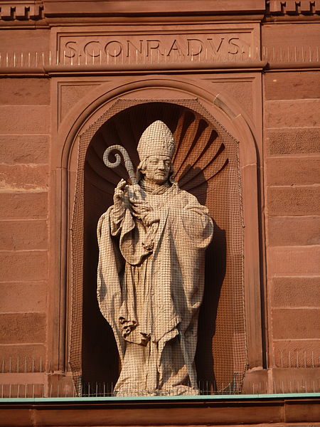 File:St Konrad (St Franziskus Kirche, Pforzheim).JPG