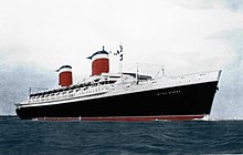 SS United States, the largest passenger ship built in the U.S. StateLibQld 1 169487 United States (ship) (colorized).jpg