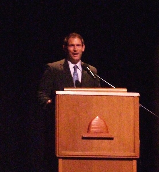 Young speaking to Young Single Adults in 2009