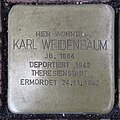 Stolperstein für Karl Weidenbaum