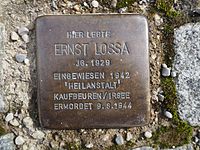 Stolperstein Ernst Lossa